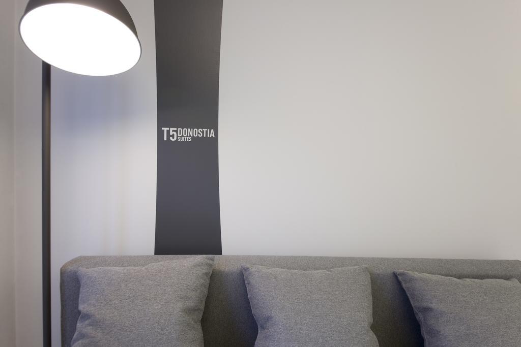 Pension T5 Donostia Suites San Sebastián Pokój zdjęcie
